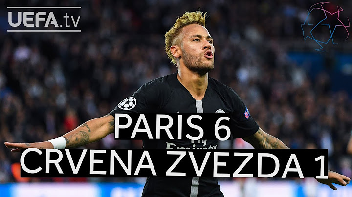 PARIS 6-1 CRVENA ZVEZDA #UCL HIGHLIGHTS