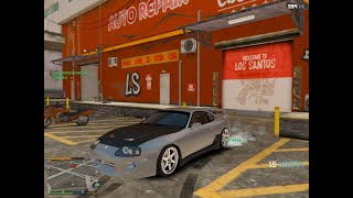 Spidy Modified the supra MK4 GTA5 Gamplay