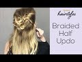 Braided Half Updo - Easy Tutorial by The Right Hairstyles