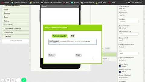 MIT App Inventor Copy And paste app