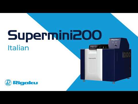 Rigaku Supermini200 (Italian subtitles)
