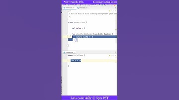 Inheritance in Kotlin #shorts