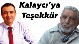 Huzurevi Sakini Mehmet Amcadan Kalaycı’ya Teşekkür Resimi