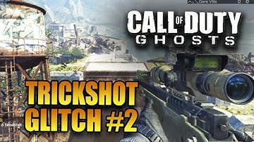 Call of Duty Ghosts TRICKSHOTTING GLITCH SPOT on Siege! COD Ghost Trick Shot Tutorial Episode 2
