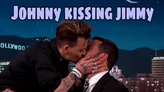 Johnny Depp Kiss Jimmy