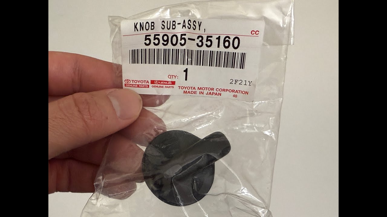 Toyota Heater Control Knob (P/N: 55905-35160) Unboxing! @toyotausa ...
