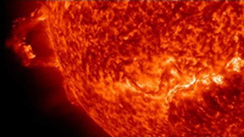 Two Huge Sun Eruptions Captured by NASA Cameras