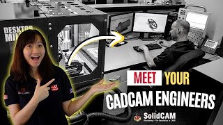 Meet your Cadcam Application Engineers at Robo Cnc( Haas Malaysia)