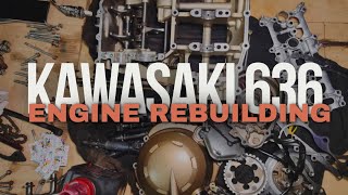 Kawasaki Ninja 636 Complete Engine Rebuilding at Redline BMCW