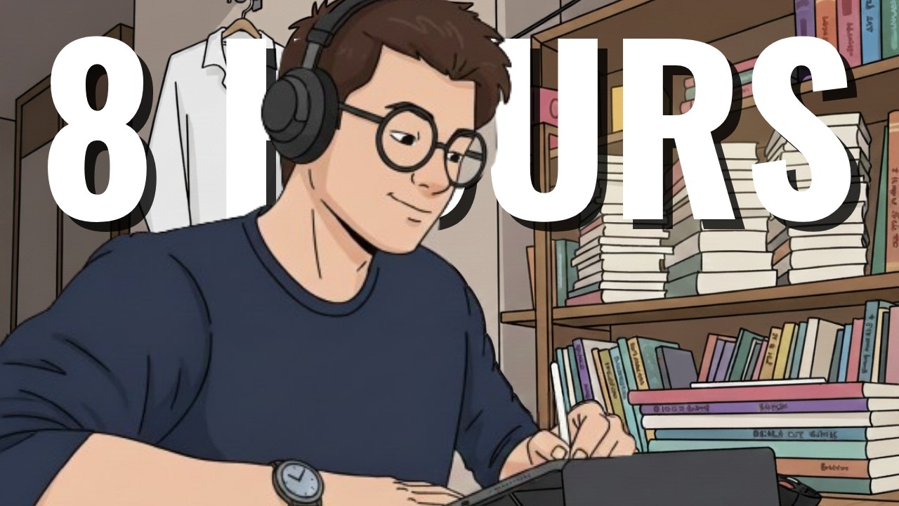 🔴8 HOURS - Birlikte Çalışalım - Study With Me  - Brown Noise Sounds