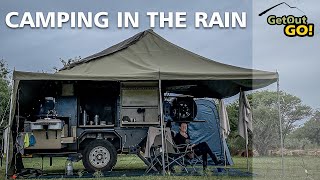 Camping in the rain - Drakensberg and Botsalano
