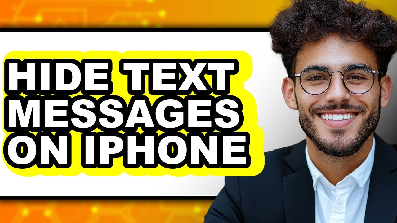How to Hide Text Messages on Iphone - Step by Step - YouTube