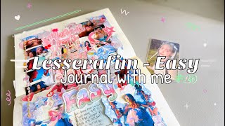 Kpop Journal With Me -- Lesserafim Easy Spread