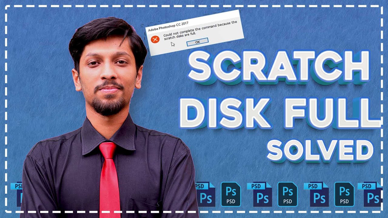 Because scratch disks are full. Because scratch disks are full
