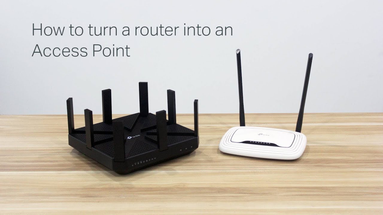 วิธี เซ็ ต access point  Update 2022  How to turn a router into an Access Point