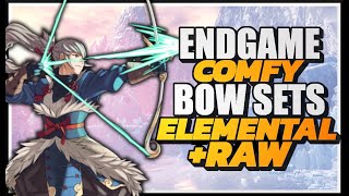 ENDGAME ICEBORNE BOW BUILDS | MHW - ICEBORNE - ELEMENTAL AND RAW BOW BUILDS   COMFORT