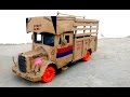 How to Make a Truck || with cardboard at home || Classic Truck || How to Make a Old Truck