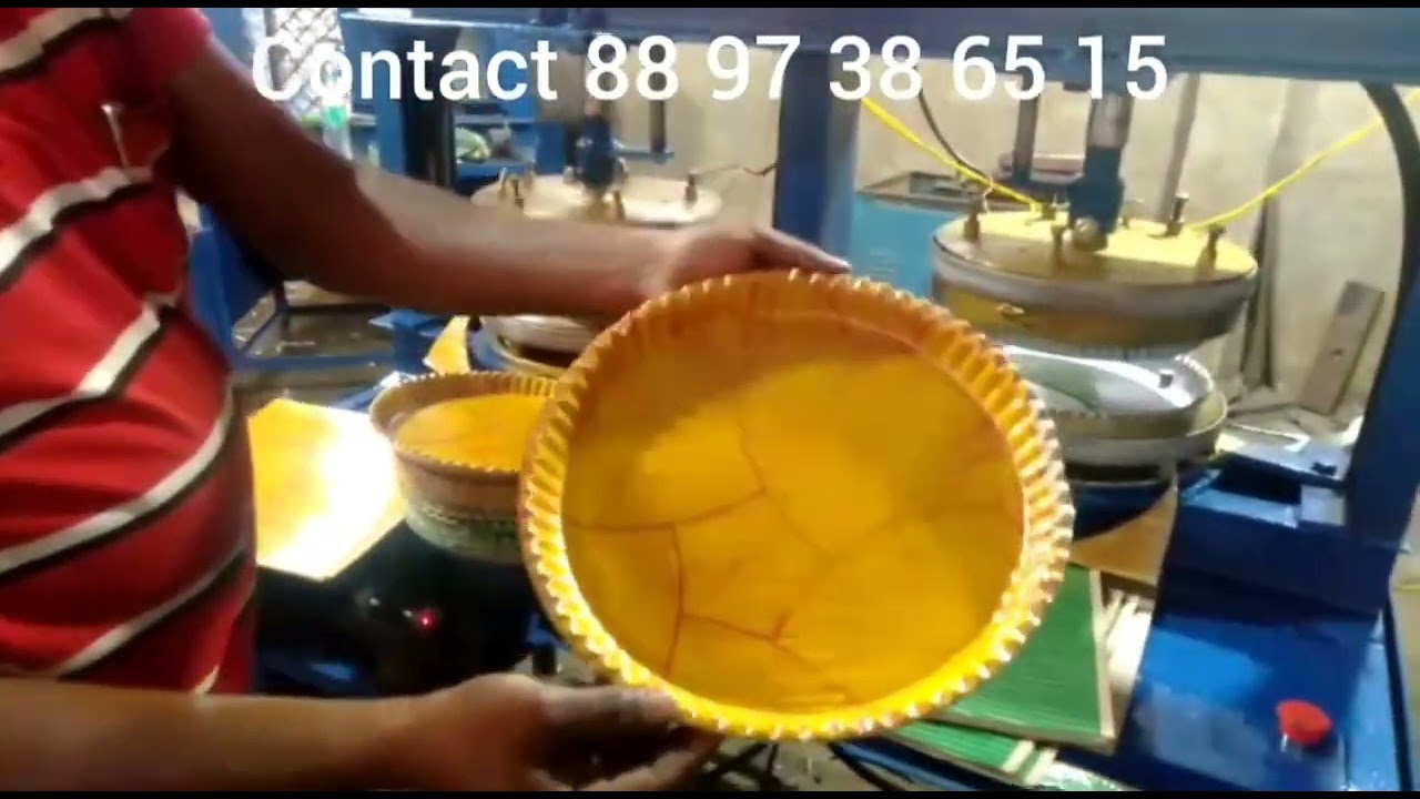 Paper Plate Machines LowCost Business Ideas YouTube