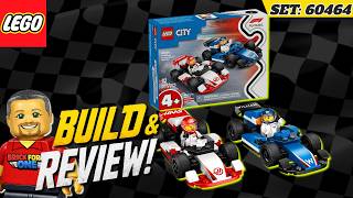 LEGO City Formula 1 Hass and Williams F1 Cars - Set 60464