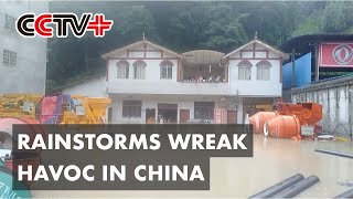 Rainstorms Continue Wreaking Havoc in Vast Stretches of China