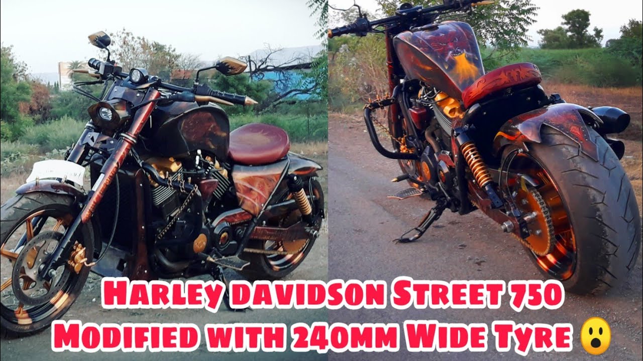 harley street 750 modified