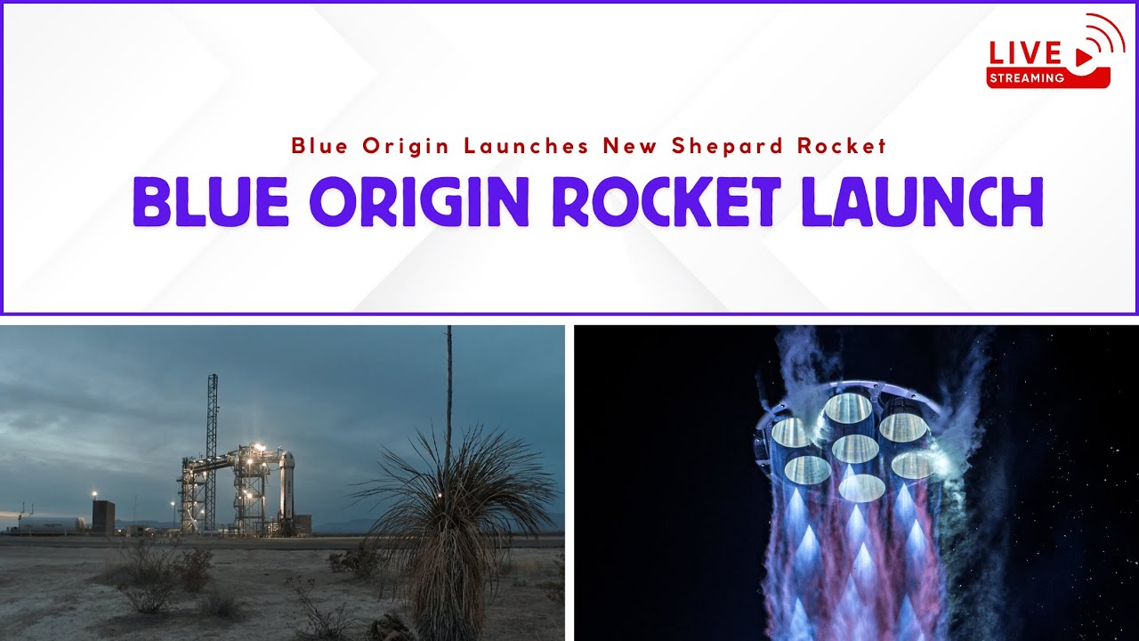 Blue Origin's New Shepard Rocket Launch 🚀 USA | Nordic Today Live - YouTube