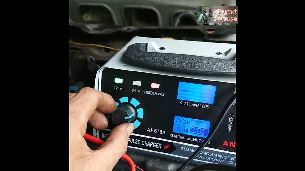 uji coba & review cas aki merek anjing 400ah - YouTube