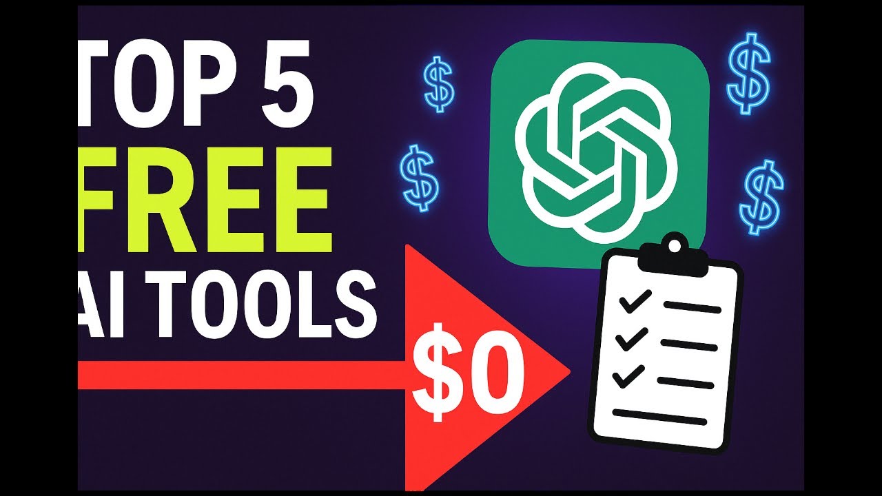 Top 5 FREE AI Tools You Can Use in 2025 (No Credit Card Needed) - YouTube