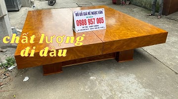 Chiếu Ngựa gỗ Cẩm Vàng đóng hộp đẹp chất lượng cao