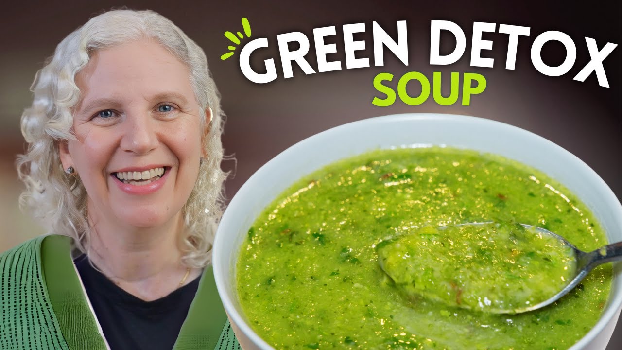 Quick & Easy Green Detox Soup | Ayurveda Health Benefits - YouTube