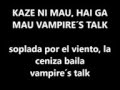 LUNA SEA - Vampire&#39;s talk ~ romaji &amp; español