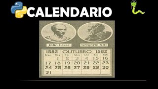 Calendario en python ejercicio 🐍💻