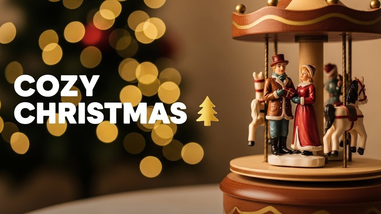 Cozy Christmas Music Box 🎄✨ | Relaxing Holiday Decor & Warm Festive Vibes