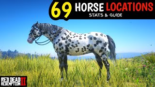 All 69 Unique Horses With Map Locations In Red Dead Redemption 2