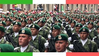 MASSIVE Mexican Military Parade  // Desfile Militar en el Zócalo de la CDMX