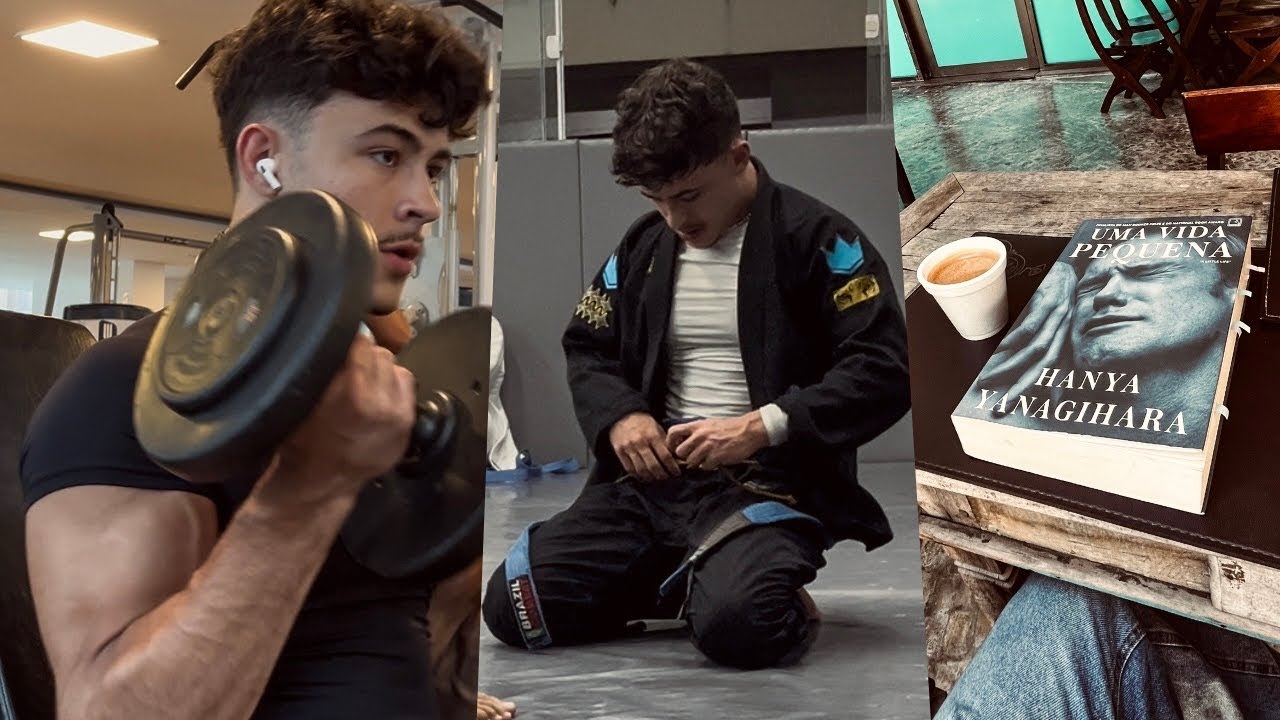 a rotina produtiva de um jovem dedicado
