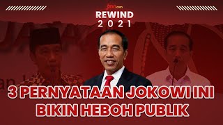 3 Pernyataan Kontroversial Jokowi, Promosikan Bipang Ambawang | Rewind 2021