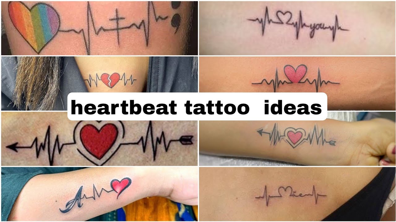 Heart Beat Tattoo Photos and Images | Shutterstock