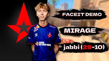 CS2 POV jabbi (29-10) vs FACEIT (mirage) - FACEIT DEMO