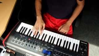 Neo Soul beat making video using maschine mikro mk2, novation impulse 49 and fl studio