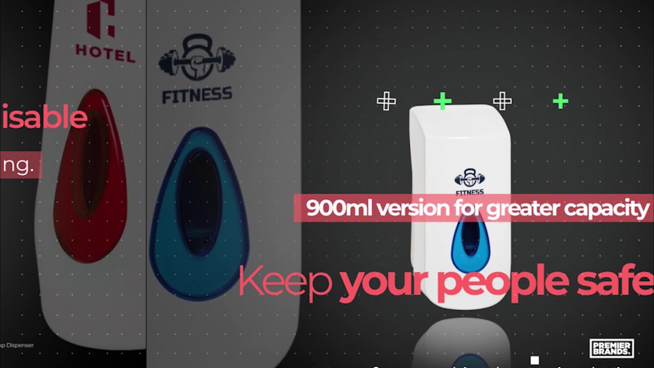 Branded Soap Dispensers Premier Impressions YouTube