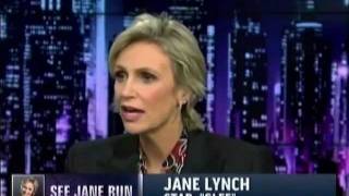 Lawrence O&#39;Donnell - Jane Lynch On Glee, Michele Bachmann &amp; DADT