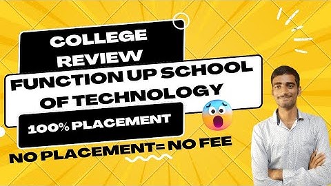 Function Up School of Technology review🔥| 100% Placement Guarantee 😎#jeemain2023 #wbjee2023