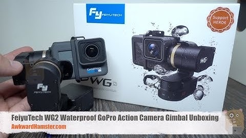 FeiyuTech WG2 Waterproof GoPro Action Camera Gimbal Unboxing