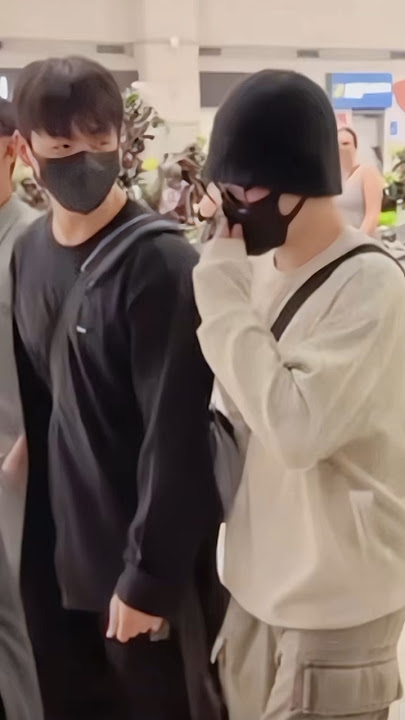 Jungkook and Jimin finally back to Korea#jimin#junkook#shorts #new#army#BTS