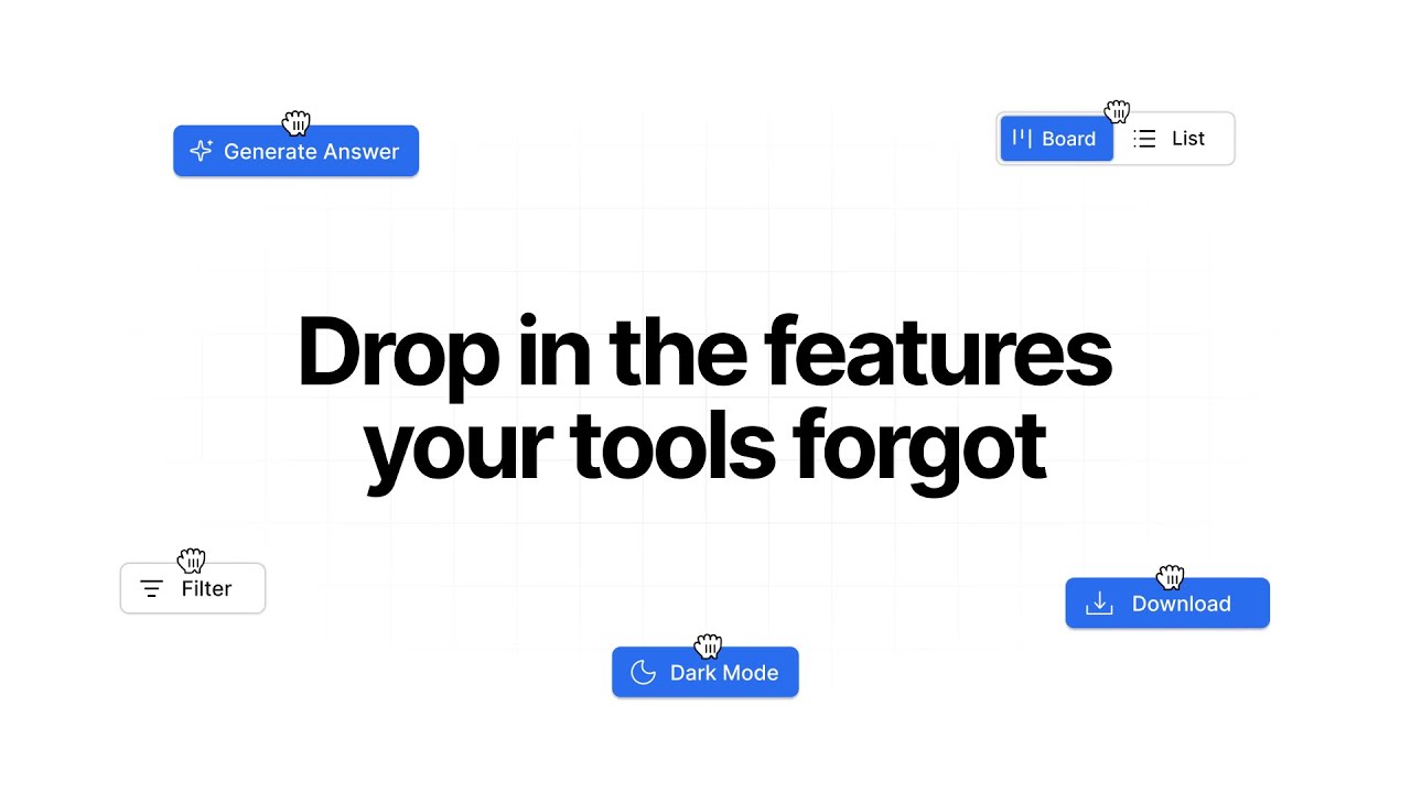 Drop In: Add Missing Features to Any App - YouTube