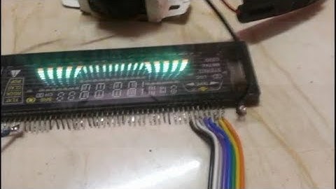 Lm3914  based Vaccum Fluroscent Display (VFD) Vu meter.