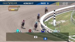 Gulfstream Park Race 3 | April 26, 2017