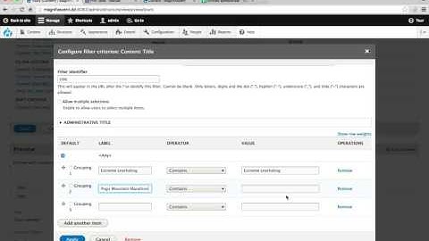 190. How to make a views exposed filter a dropdown with grouped filters