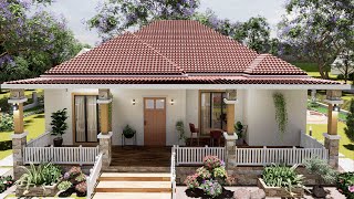 Small Beautiful house design idea (Exterior, interior and layout)